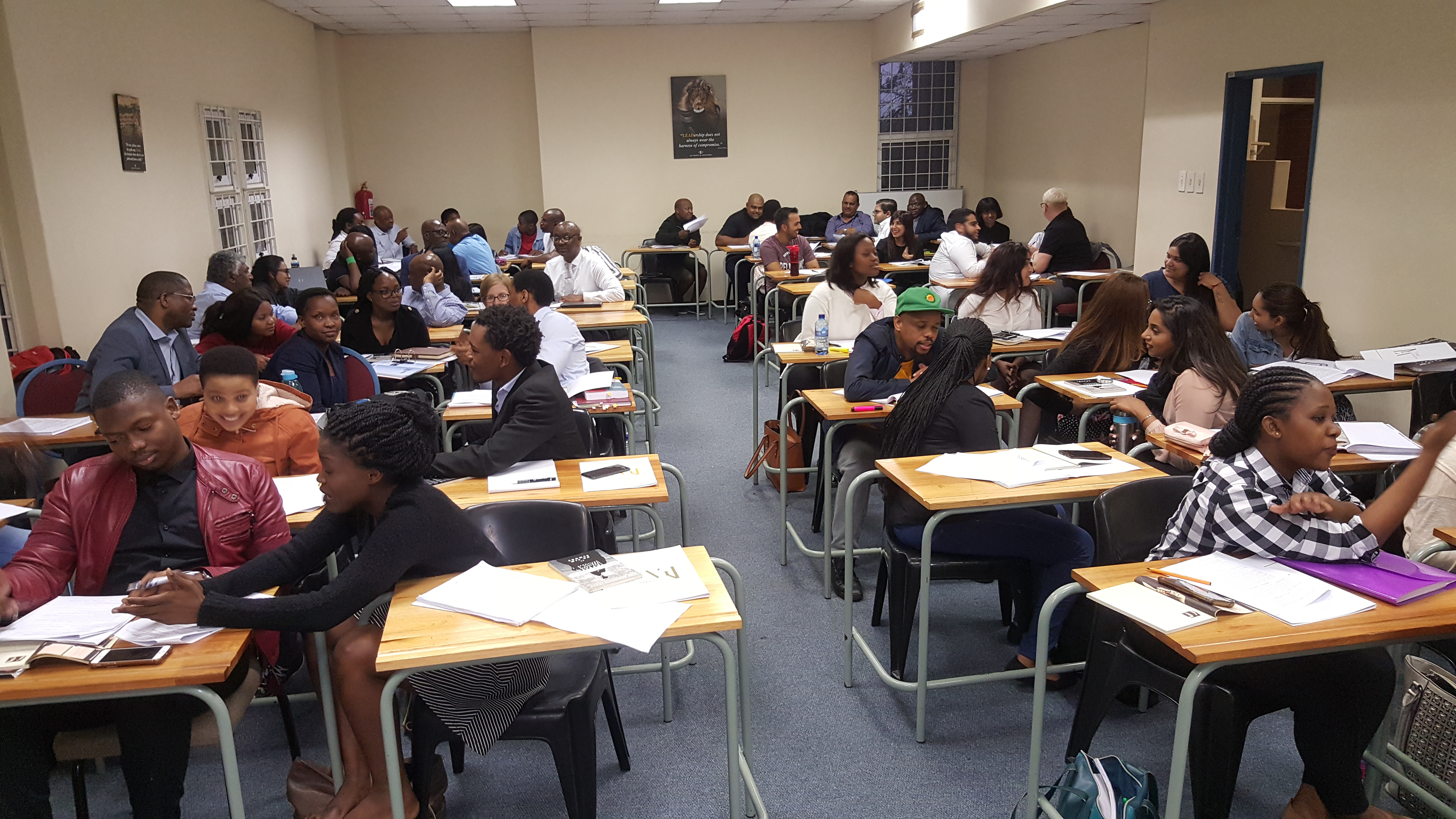 Public speaking workshop for UKZN law graduates
