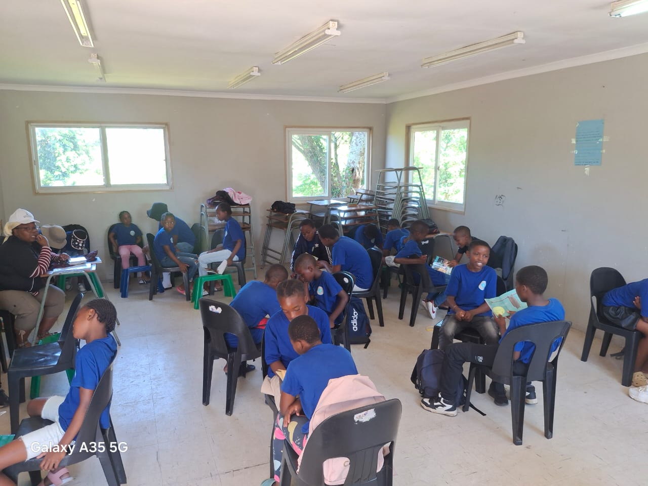 We Love Reading community read-aloud session